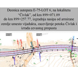 Projekat nasipa Civlak