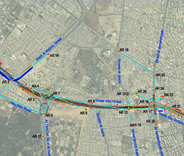 Mapa aerodrom Tripoli