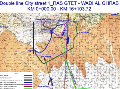 Wadi Al Ghrab City Street