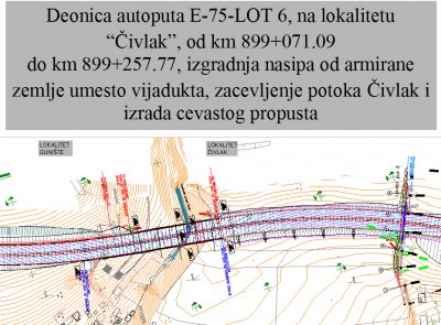 Projekat za izvođenje „Čivlak“